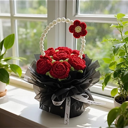 Panier Bouquet Romance