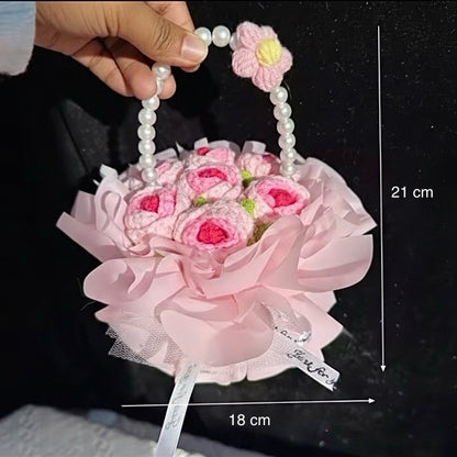 Panier Bouquet Romance