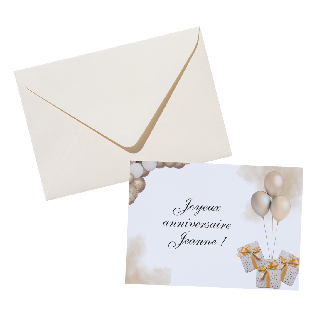 Carte personnalisée